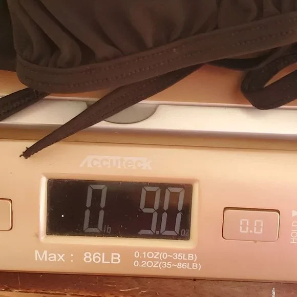 Onzie Black Polyester High Rise Tie Cuff Pull On Jersey Jogger Pants - Picture 6 of 7